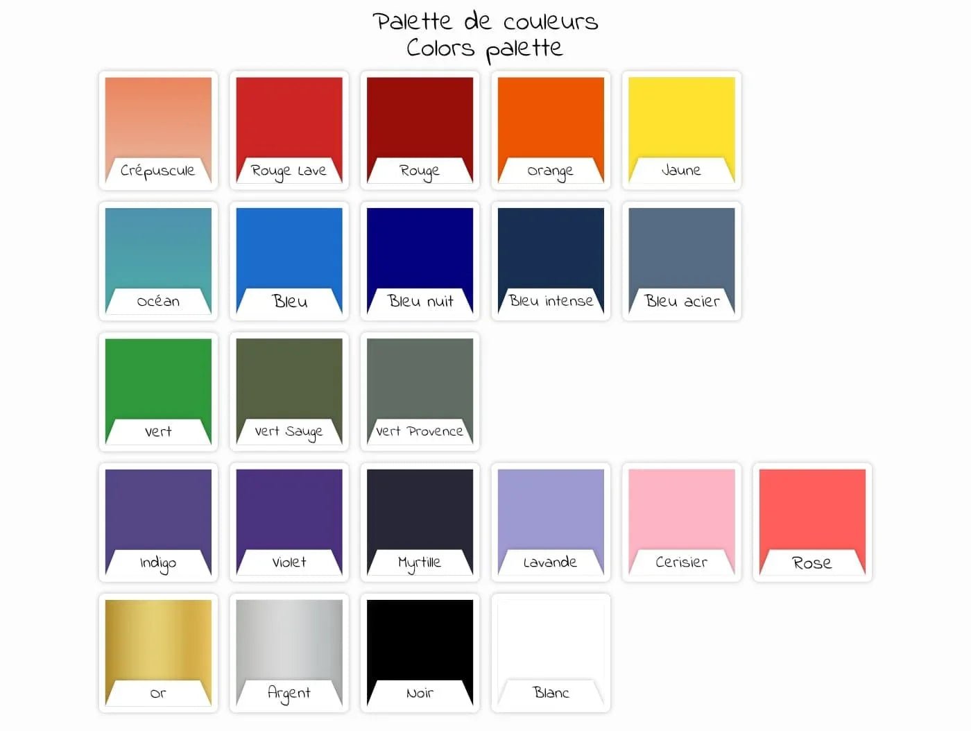 Cadre photo original de fabrication artisanal