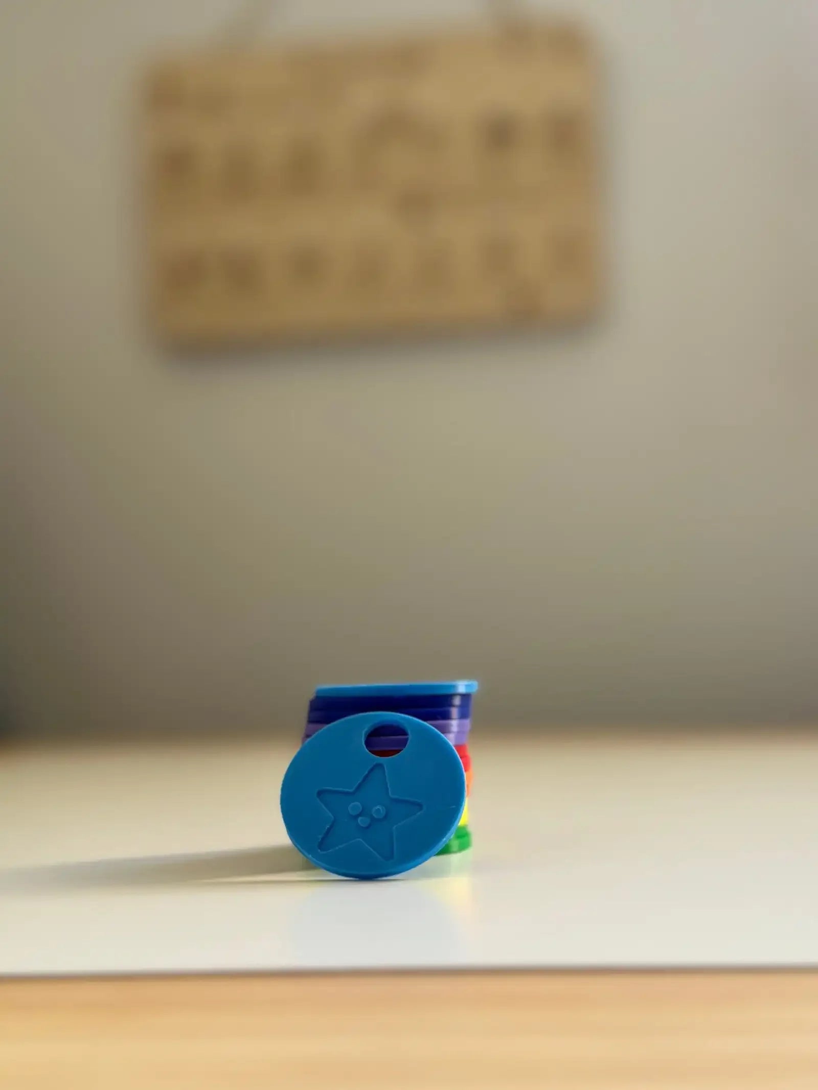 tableau de routine pour enfant éco-responsable de fabrication artisanal jetons biosourcés