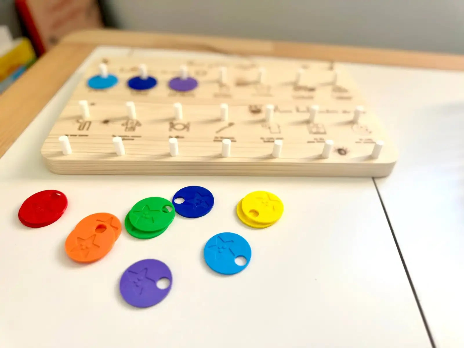tableau de routine pour enfant éco-responsable de fabrication artisanal personnalise made in France