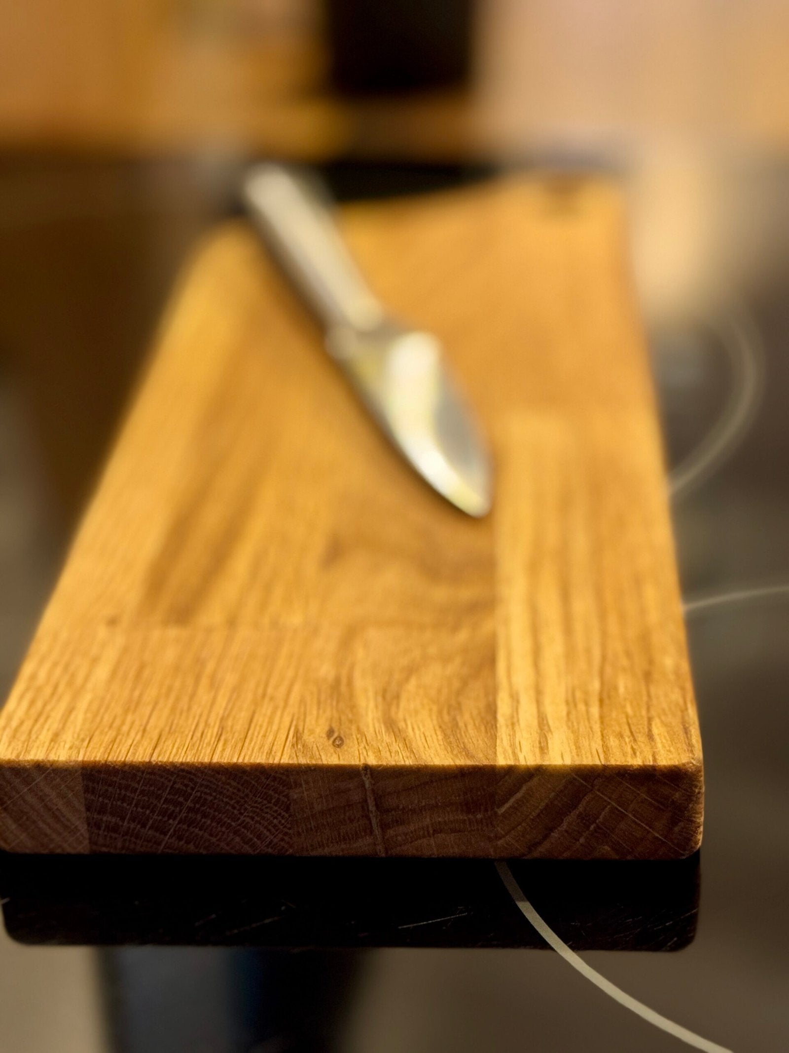 Planche à découper en chêne massif abouté pour apéritifs