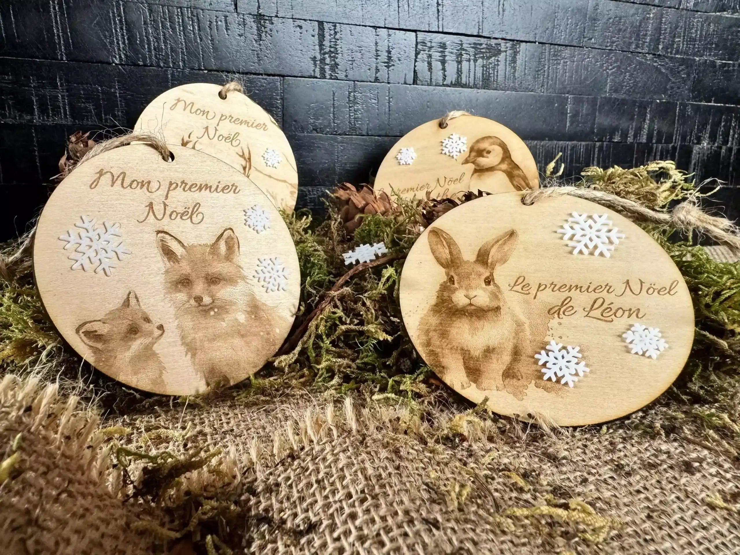 Boule de Noël « Mon premier Noël »