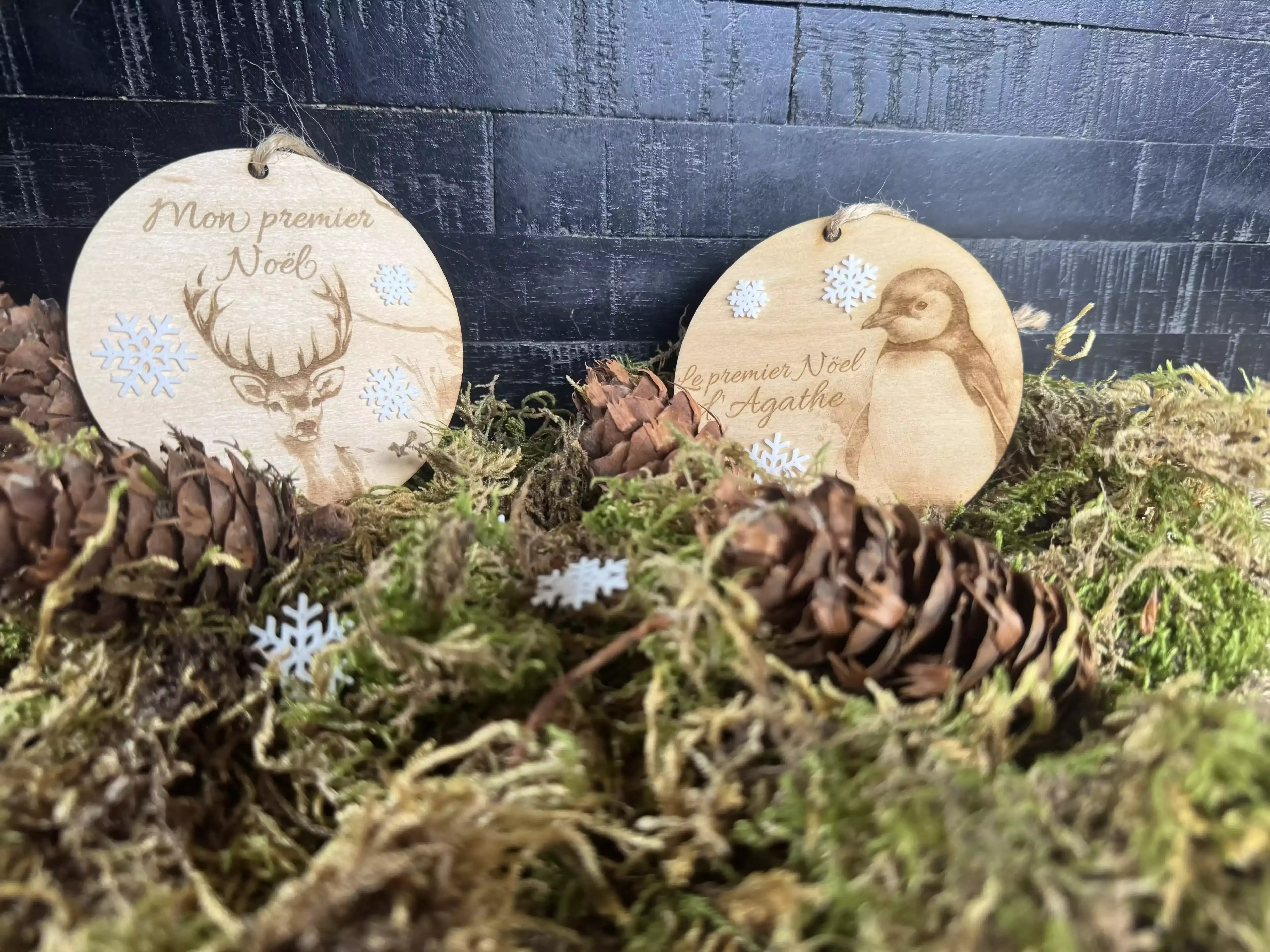 Boule de Noël « Mon premier Noël »