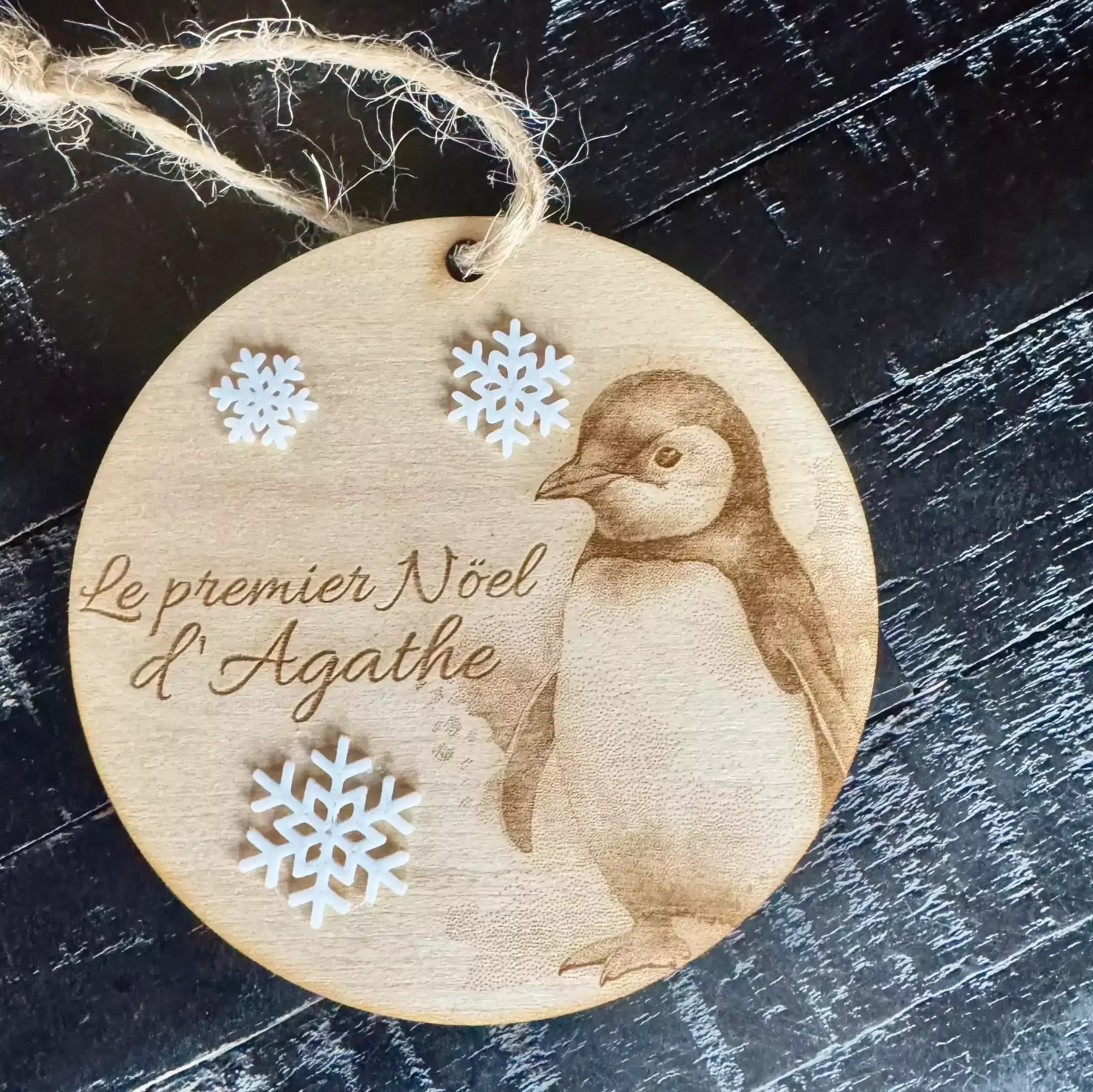 Boule de Noël « Mon premier Noël »